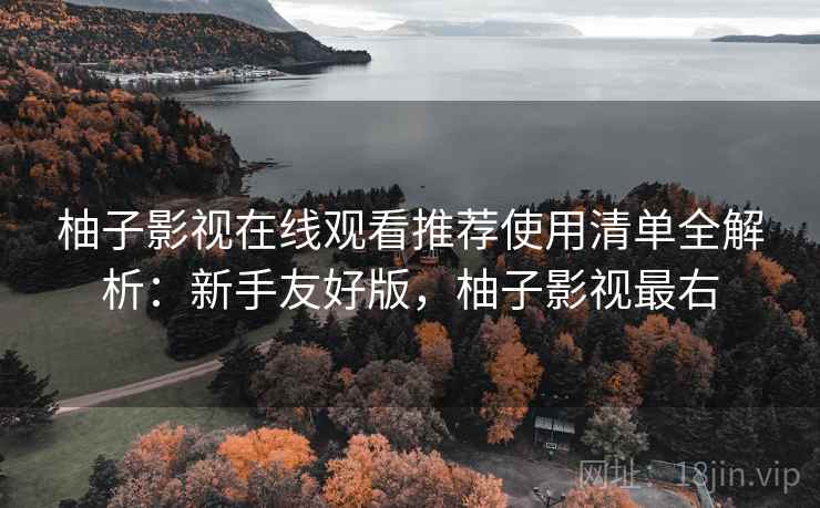 柚子影视在线观看推荐使用清单全解析:新手友好版,柚子影视最右